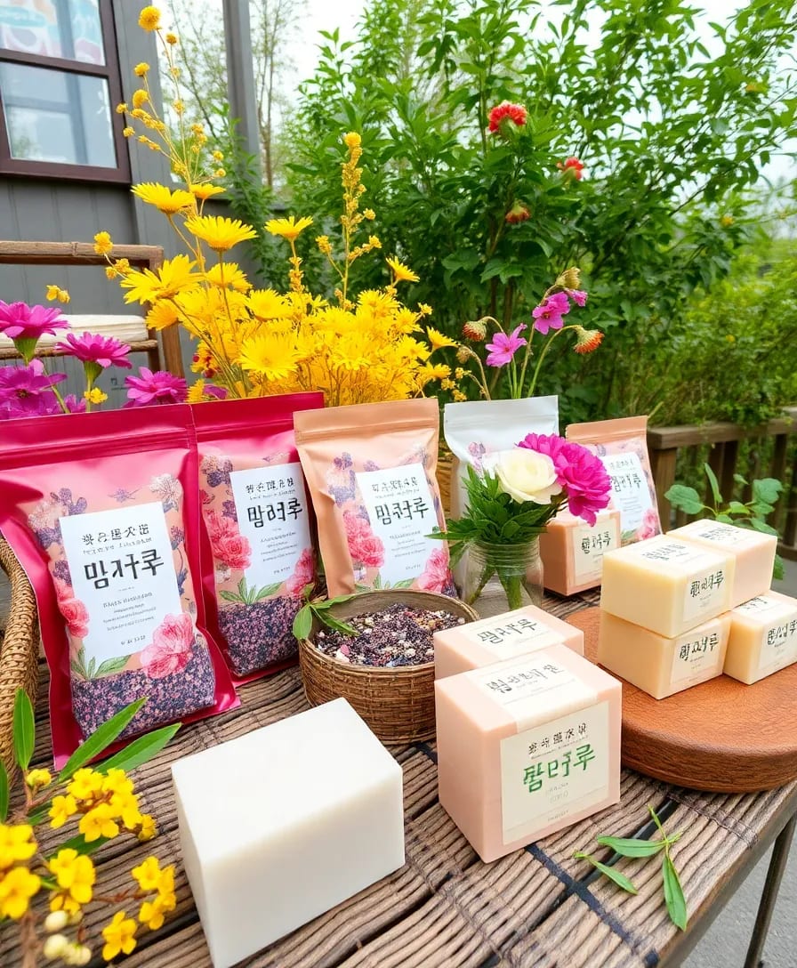 스트레스 완화에 좋은 백화초 꽃차와 비누 후기
