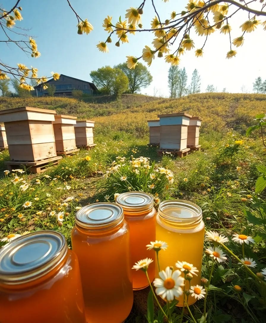 서천 백화초농원 꿀벌 건강한 양봉과 신선한 꿀