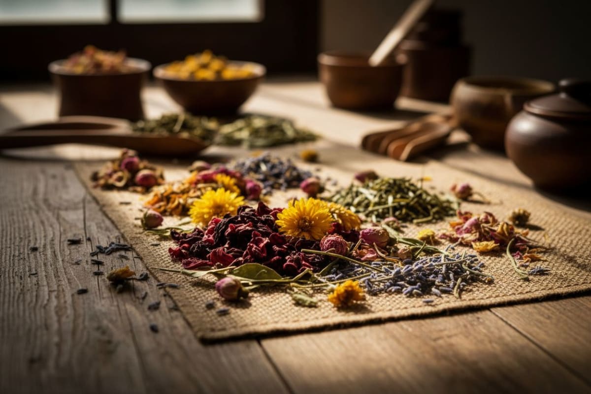 의미 있는 아침을 위한 꽃차 루틴으로 시작하세요