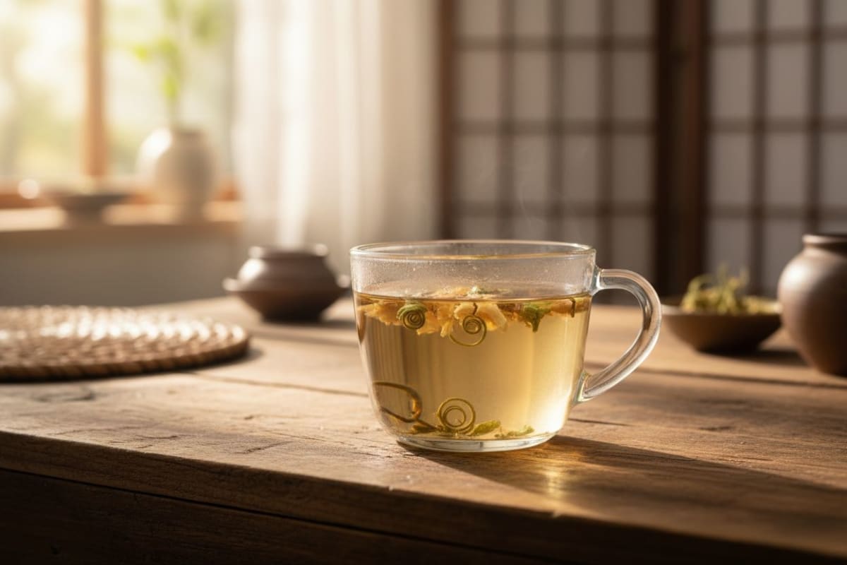 백화초 농원 대표의 꽃차 제작과 일상 이야기