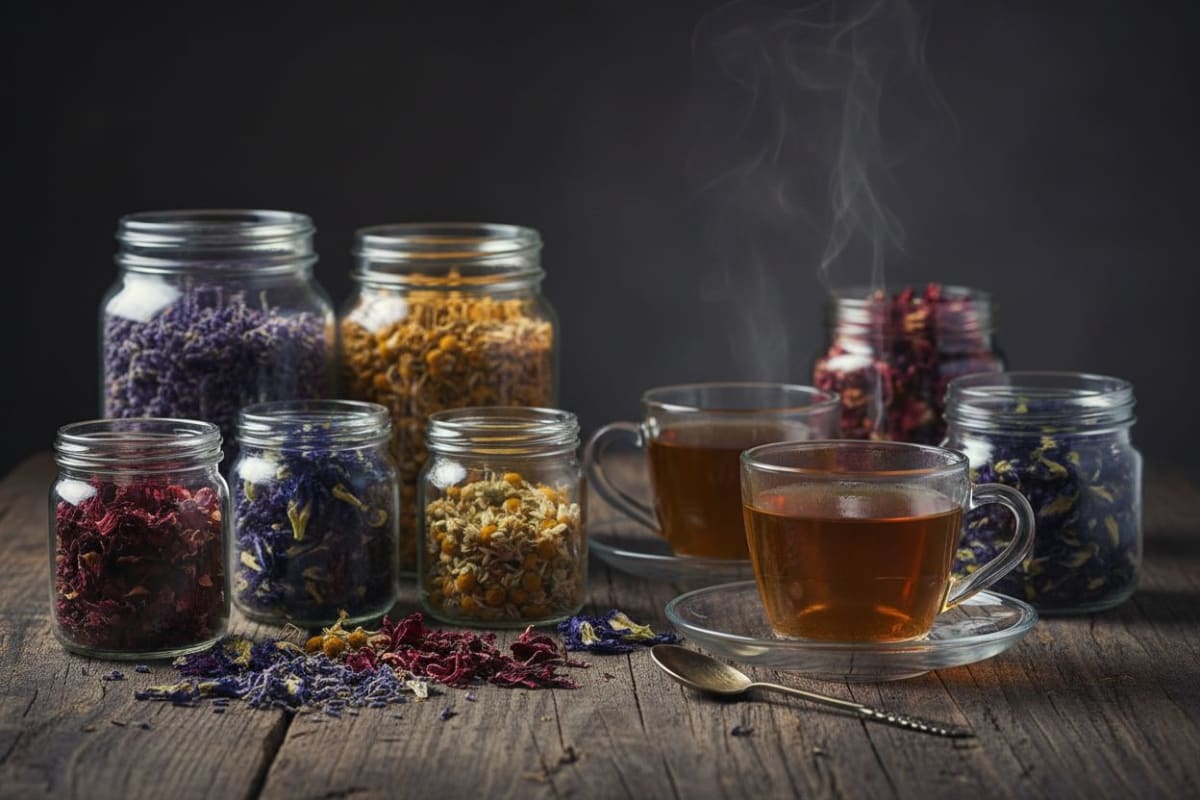 백화초 꽃차로 마음 안정 찾는 세 가지 방법