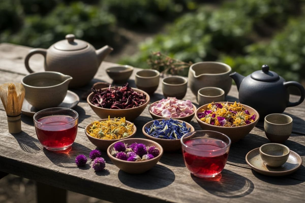 꽃차 체험 프로그램이 인기인 백화초 농원 비결