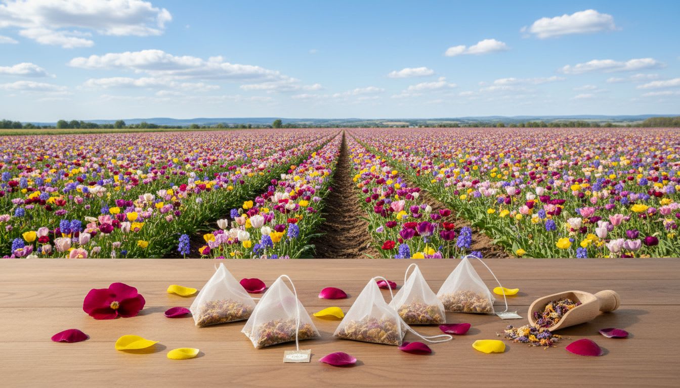 꽃차 티백 효능의 진실을 밝히다