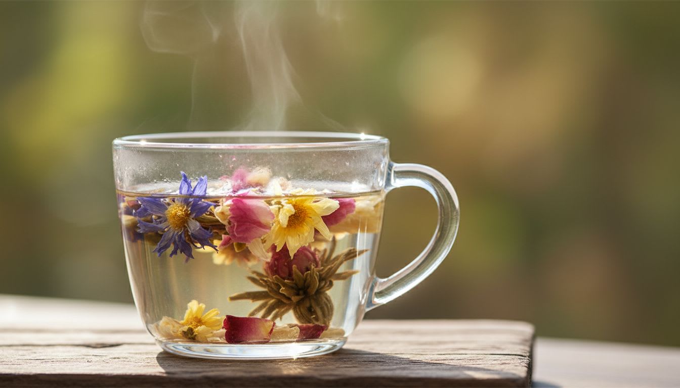 건강식 꽃차 3가지 매력으로 제대로 즐기고 계신가요