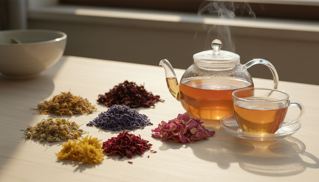 내 몸에 맞는 꽃차 이 4단계 가이드대로 따라 하고 계신가요