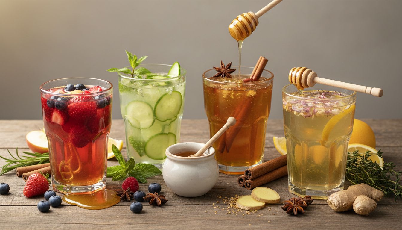 백화초 농원 꿀이 선사한 변화 4가지 건강 음료 레시피는 어떻게 탄생했을까요